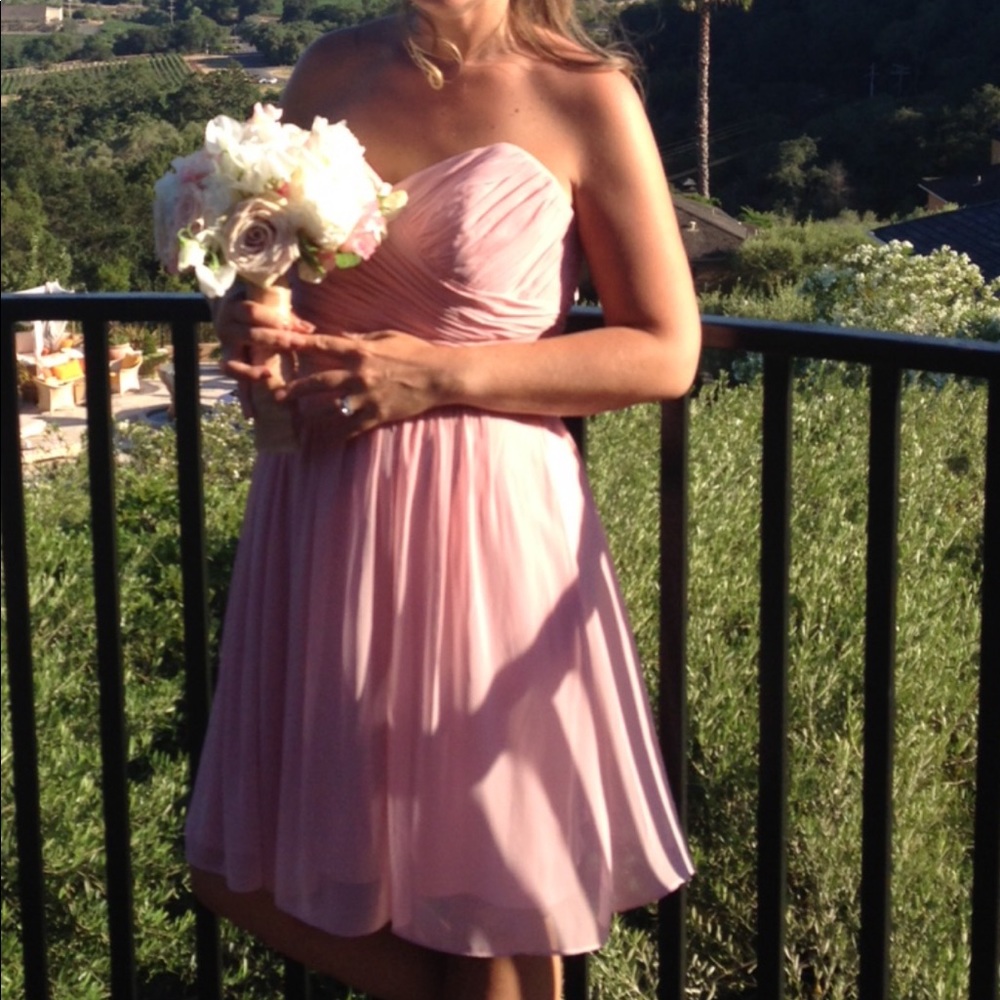 After Six blush colored formal/bridesmaid dress - Picture 6 of 6